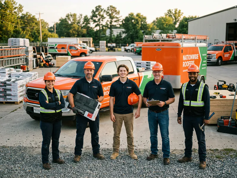 Natiowide Roofers - roof installation in Fredericksburg near me